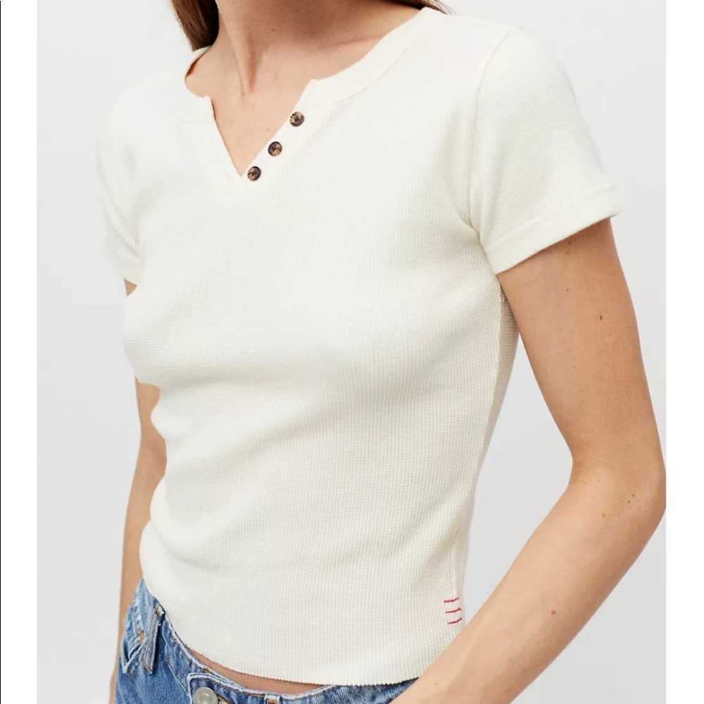 Urban Outfitters BDG Faith Henley Top